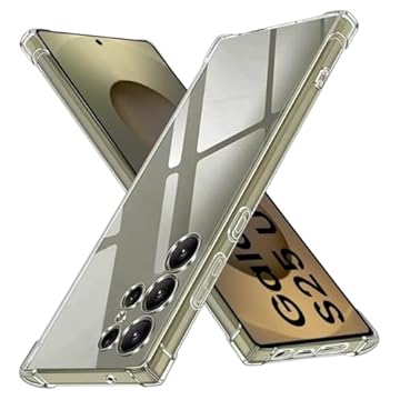 Capa Capinha Com Bordas Anti Impacto Compatível Com Samsung Galaxy S25 Ultra Tela de 6.9 Polegadas (Hard Glass Store)