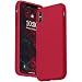 SURPHY Silicone Case for iPhone Xs Max, Liquid Silicone Shockproof Protective Case Cover (Full Body Thick Case with Microfiber Lining) Compatible with iPhone Xs Max 6.5,Red