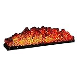 Elektrische Kamine Shuai- Bodenstehender Kamin Flamme Panorama Konstruktion Simulation Kern Dekoration Schrank Freistehend Tragbare 96X15X24CM