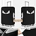 GigabitBest Luggage Covers For Suitcase Tsa Approved, Washable suitcase Cover Elastic Luggage Protector Scratch Resistant Suitcase Cover For 18-20 Inch Wheeled Luggage(Eye-20 inch)