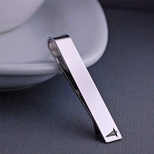 Caduceus Tie Clip, Medical Symbol Tie Bar, Medical School Graduation Gift for Men