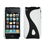  Logotrans Snake Series Backcover silber und Displayschutzfolie für Apple iPhone 3G / 3Gs