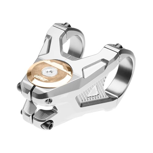 Leatt 9025101450_6009556536869, Attacco Manubrio Mtb Gravity 6.0 Argento, Misura 50 Mm Unisex Adulto