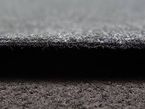 Tapis en feutre aiguilleté Malta B1 à structure nervurée fin - 7