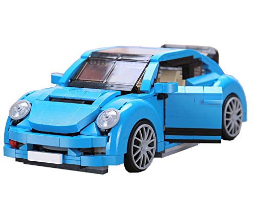 Modbrix Bausteine Auto Beetle,1:14, Konstruktionsspielzeug mit 944 Klemmbausteinen