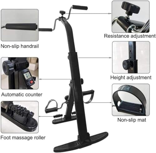 Bicicleta Eléctrica Portátil para Ejercicio de Piernas y Brazos miniatura 5