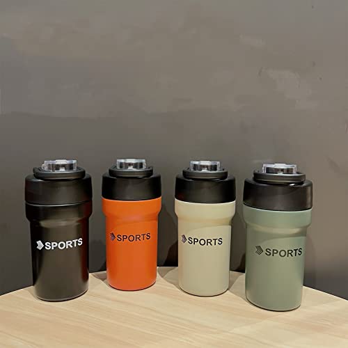 Travel Coffee Mug 16 Oz Spill Proof Vacuum Insulated Travel Mug Leakproof With Lid Straw And Handle,Reusable Stainless Steel Coffee Tumbler For Keep Hot/Ice Coffee,Tea And Beer, Car Thermos Cup #TOP6