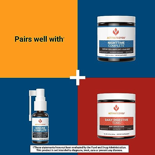 Activatedyou Morning Complete Daily Wellness Drink Powder With 10 Billion Cfus, Prebiotics, Probiotics And Green Superfoods, 30 Servings, Citrus Flavor #TOP7