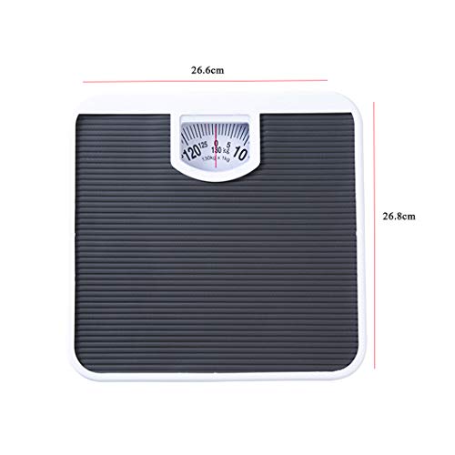 Syth Professional Mechanical Bathroom Scale,Rotating Dial Healthy Body Scale,Easy To Read, Metal Platform, 130Kg (286Lb) Capacity,For Hospital/Homes #TOP4