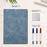 NEWYES Dry Erase Small Whiteboard A5 Notepad, Mini Desk White Boards with Erasable Pens, 21 x 34 cm Double Sided Portable Memo Whiteboard to-do List for Office Supplies School Study Essentials - Image 7