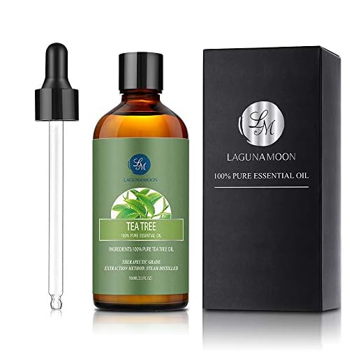 Aceite esencial de árbol de té Lagunamoon, 100 ml