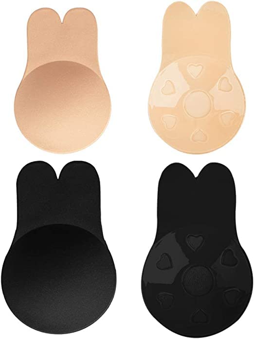 ketkar 2 Pairs, Adhesive Silicone Nipple Covers for Womens Reusable, Sticky Breast Pasties Petals-picture-14