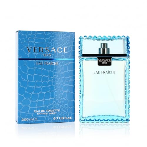 Versace Man Eau Fraiche Eau De Toilette Spray 6.7 Ounce