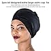 Dsane Extra Large Swimming Cap for Women and Men,Special Design Swim Cap for Very Long Thick Curly Hair&Dreadlocks Weaves Braids Afros Silicone Keep Your Hair Dry(Orange/XXL)