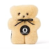 FLATOUTbear Baby Honey 100% Australian Sheepskin Small Teddy Bear