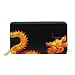 Produktbild COOSUN Chinese Dragon Lantern Leder-Kupplungs-Geldbeutel-Lange Mappen-Kartenhalter-Organisator L Mehrfarben