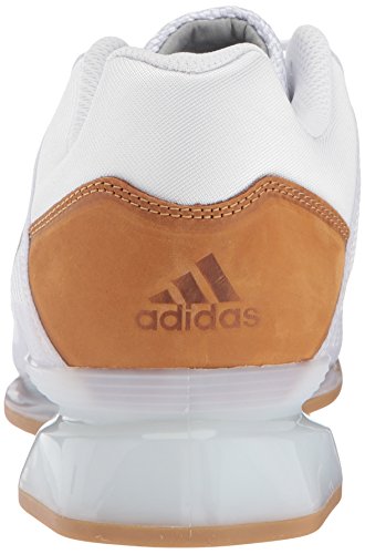 adidas Performance Men's Leistung.16 II. Cross Trainer, White/Metallic Silver/Gum, 7 M US