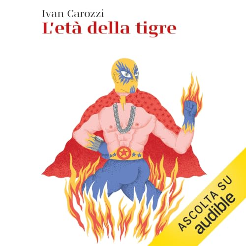 Diseño de la portada del título L'et&agrave; della tigre