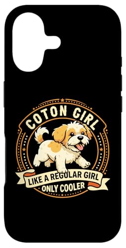 Coton Girl Like A Regular Girl Only Cooler - Coton Dog �X�}�z�P�[�X iPhone 17 �p