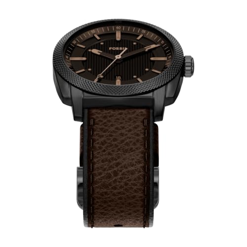 Image of Fossil Men's Watch, Machine Quartz Stainless Steel Three-Hand Watch for Men