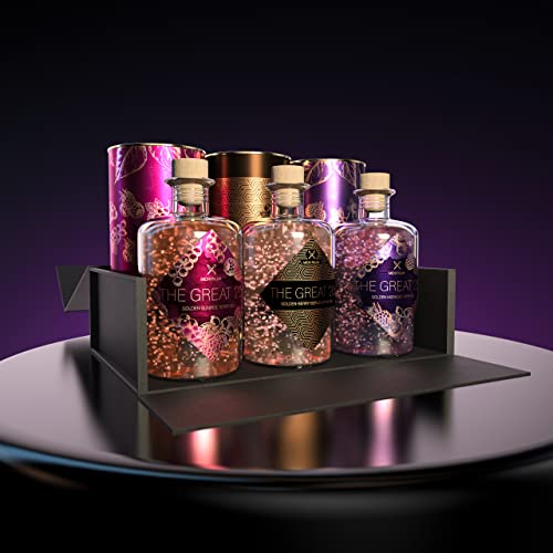 Michi Palma | The Great Trio, Berry Gin Geschenkset (3 x 0.5 l) | Verpackt in einer hochwertigen schwarzen Magnetbox… – Bild 3