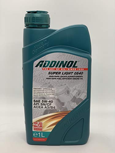 ADDINOL SUPER LIGHT 5W-40 A3/B4 Motorenöl 1 Liter