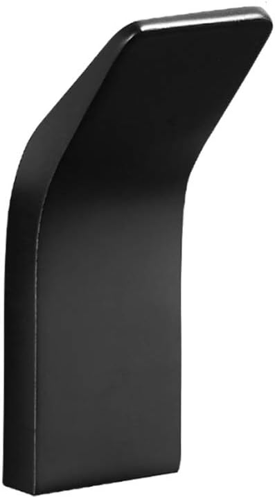 Robe Hooks Black Bathroom Hook for Towels Wall Mounted Decoration Coat Hooks Rack Clothes Hangers Aluminum Bathroom Accessories