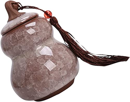 Tarro de vidrio con tapa, recipiente hermético para café, tarro hermético, juego de té chino, juego de té suelto, tarros con tapa, tarros de cerámica vintage, tarro de cerámica