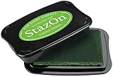 Tsukineko Full-Size StazOn Multi-Surface Inkpad, Cactus Green