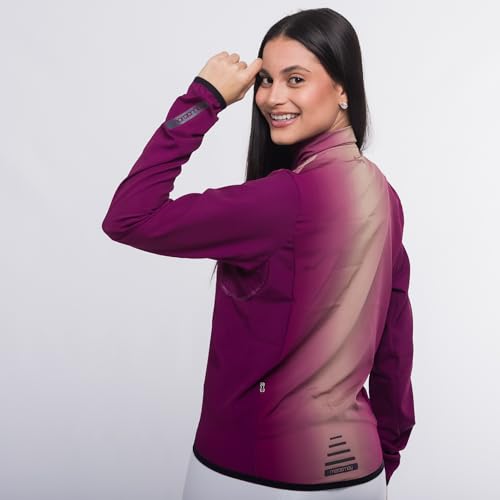 Jaqueta Corta Vento de Ciclismo Feminina Márcio May Sport Dual