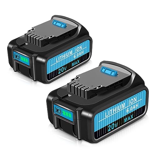 DCB200 2 Stück Ersatz für Dewalt 18V Akku DCB200 DCB184 DCB101 DCB107 DCB112 DCB105 DCB115 DCB203