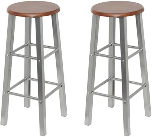bar stools,bar stools Set of 2,barstools,Bar Stools 2 pcs Metal with MDF Seatbar stools,bar stools Set of 2,barstools,