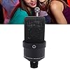 ZAICOLER Studio Condenser Microphone Kit with Windscreen and Shock Mount for Podcasting, Singing, and Gaming (Black) #3