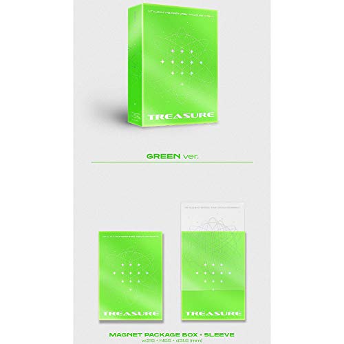 Album Treasure The First Step Treasure Effect Green Version K-pop