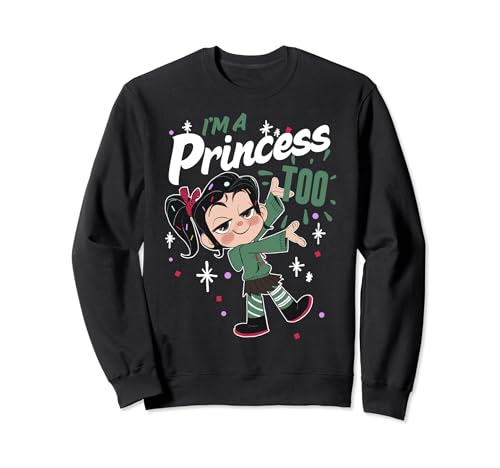 Disney Wreck-It Ralph 2 Vanellope I'm A Princess Too Sudadera