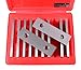 Accusize Industrial Tools 1/8'' Thickness 10 Pairs Precision Parallel Sets, 5'' Length, EG10-1405