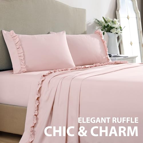 Parure de lit en microfibre brossée double qualité supérieure