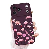 Amazon.co.jp: Phone 1515 Pro Max用OOKケース、かわいいチェリー