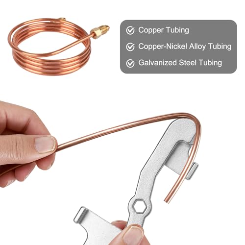 Bremsleitung Biegewerkzeug 4,75 mm Biege-Werkzeug Verschleißfester Bremsleitung Biegen Praktisches Rohrbiegezange für Aluminium Kupferrohr Dünnes Hohlrohr