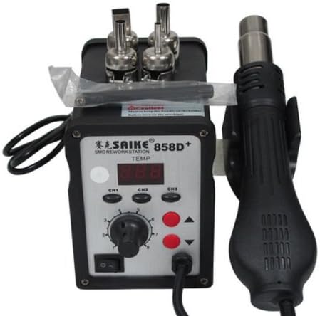 SAIKE 858D Digital Hot Air Desoldering Taiwan Metal Chassis Anti-static