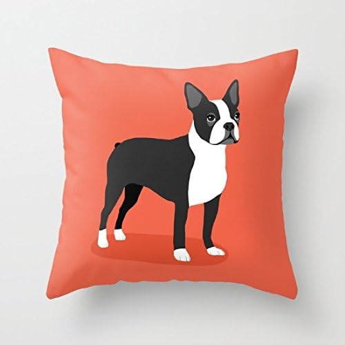 Cute Dog Pillows Teen Girls Room Decor Pillow Covers with Zips Accent Pillows Case Throw Pillow Covers 18 x 18