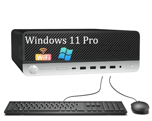 HP ProDesk 600 G5 SFF Desktop-PC, Intel Core i3-8100T, 8 GB RAM