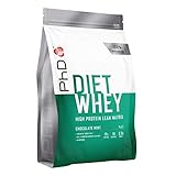 PhD Nutrition Diet Whey Proteinpulver mageres Molkenprotein Eiweiβpulver zuckerarm - Schokolade Minze 1 kg (40 Portionen)