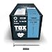 Produktbild TOX Holzbauschrauben TIMBR TK 6,0 x 140 mm, blau verzinkt mit Tellerkopf, TX30, Schrauben für leichtes Eindrehen und hohe Tragfähigkeit im Holzbau, 100 Stück im Karton, inkl. 1x Bit, 1120804160140