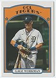 2021 Topps Heritage Minor League #115 Gage Workman GCL Tigers Baseball Card