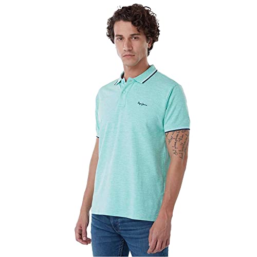 Image of Pepe Men's Solid Regular Fit T-Shirt