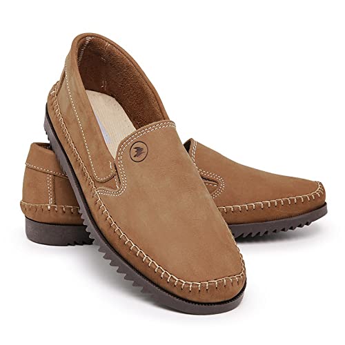 Mocassim Masculino Dockside Confort em Couro Legítimo