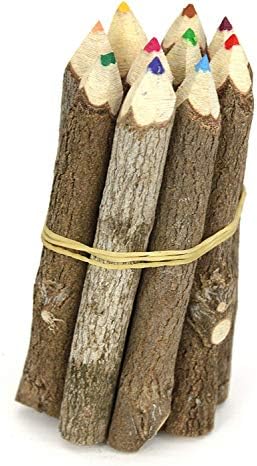 Windhorse Thai Tree Branch Twig Pencil Bundle - Extra Small Size - Multicolour - Multipack of 5 Bundles
