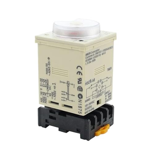 Minuterie H3CR-A8 SCRUBY relais temporisé 8 broches pour sécuriser vos circuits