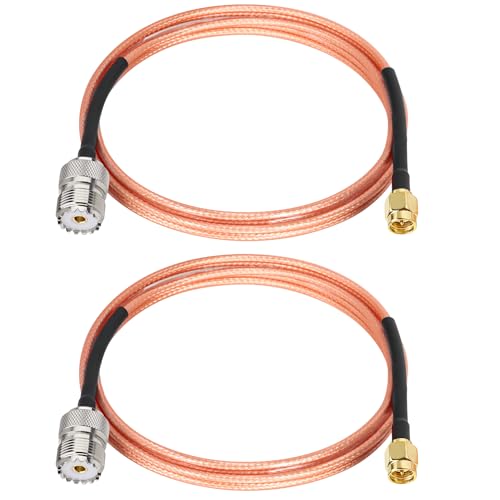 Cable SMA macho a SO239 RG316 para solucionar la pérdida de señal en antenas de radio